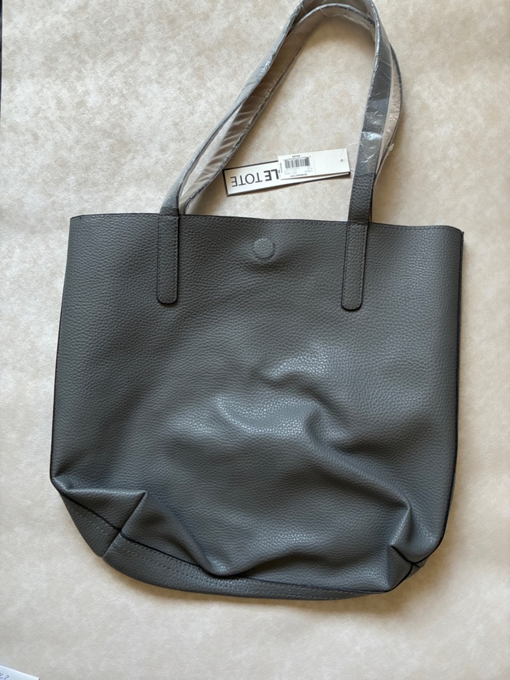 George Gray Textured Tote Bag